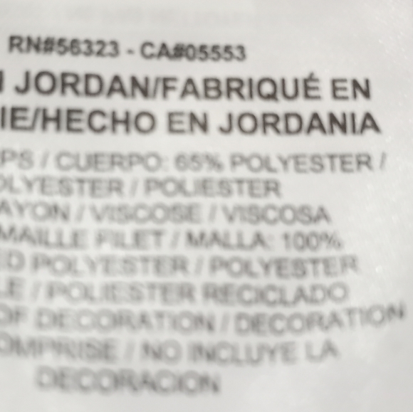 Nike Sport  black top Tank Top/Lace Size M/L - Picture 7 of 7